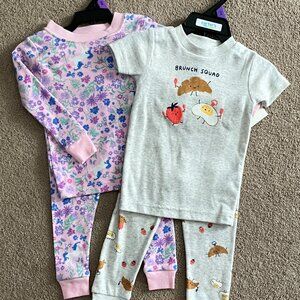 12 month Carter's Baby Pajama Set & Wonder Nation Baby Sleep Set